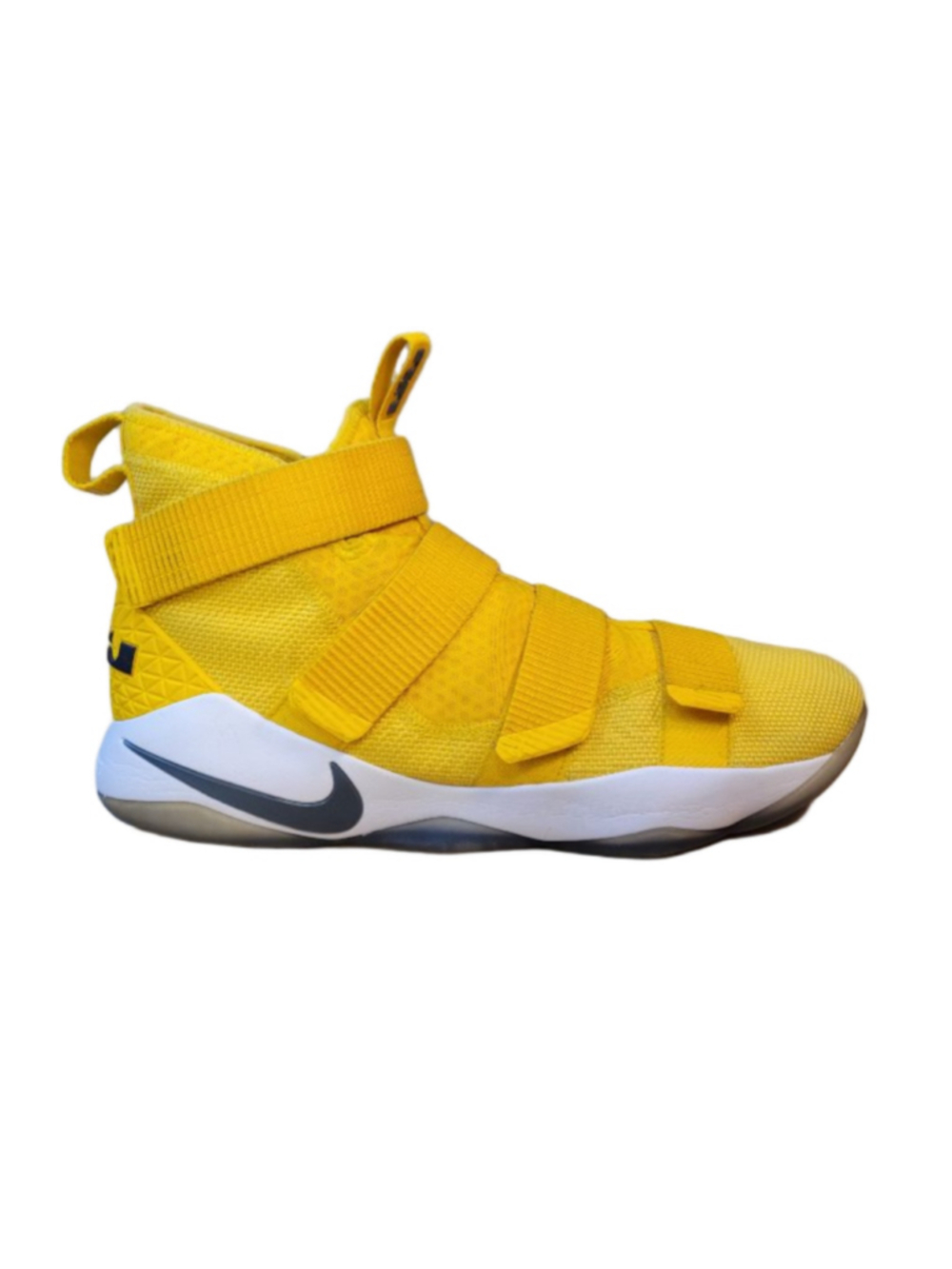 Nike Lebron Soldier 11 TB University Gold Mens Athletic Sneakers